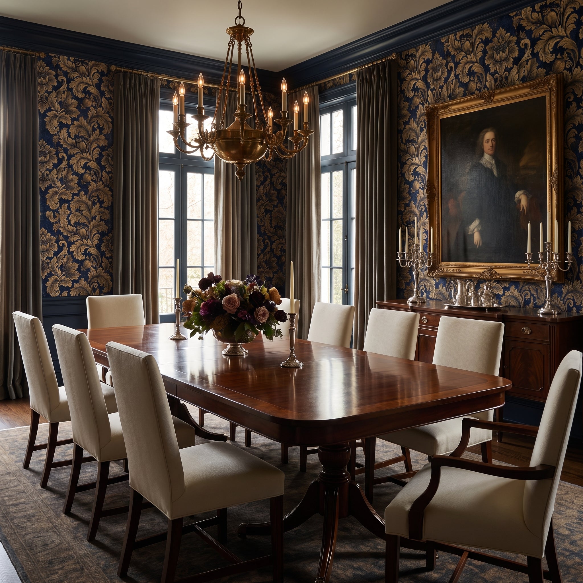 The Crowned Pomegranate — styled room 1