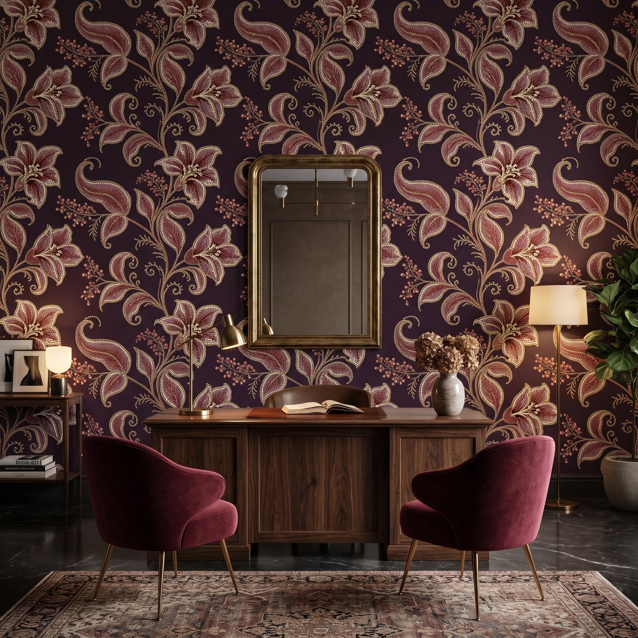 Pearled Paisley — styled room 3