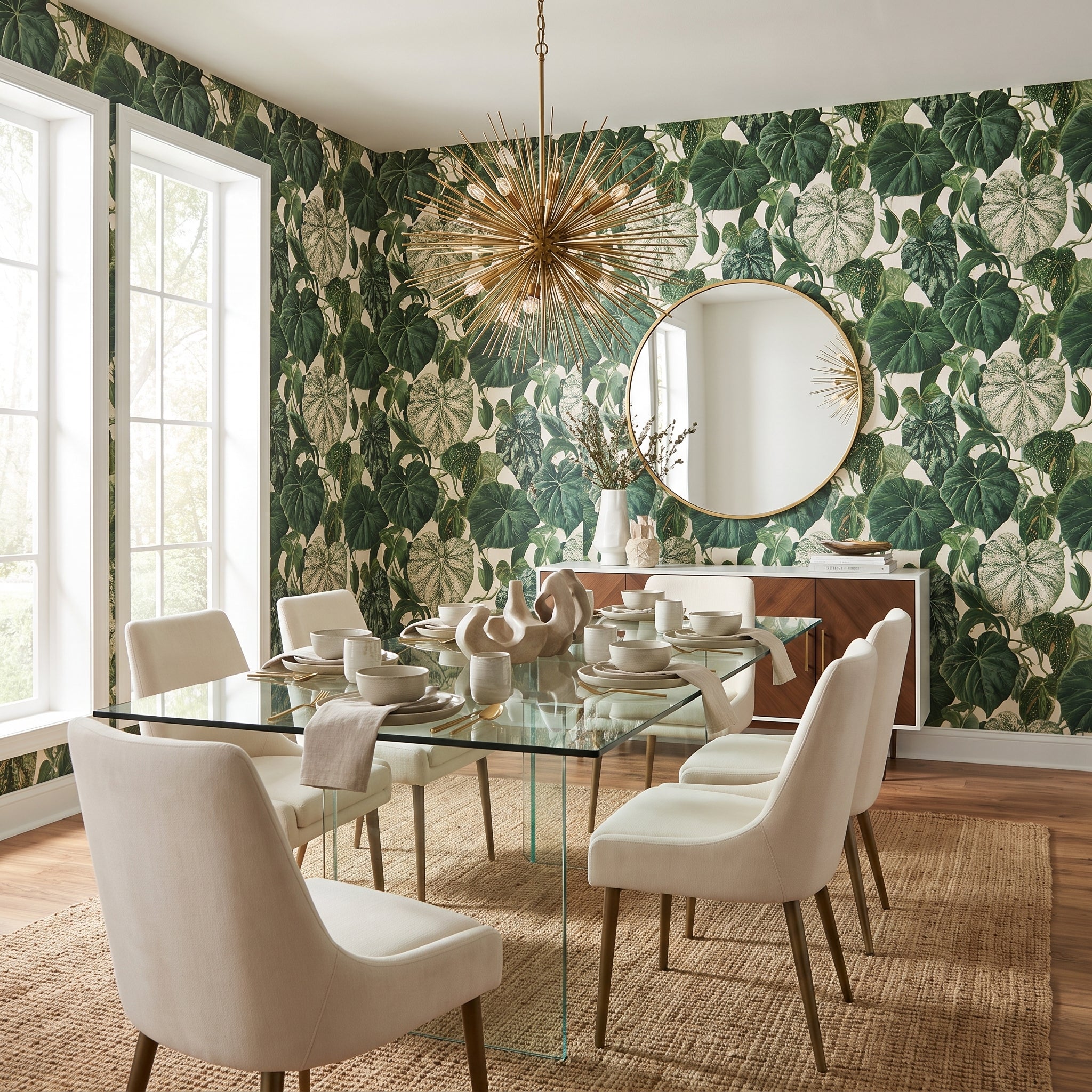 Spotted Caladium Overgrowth — styled room 2