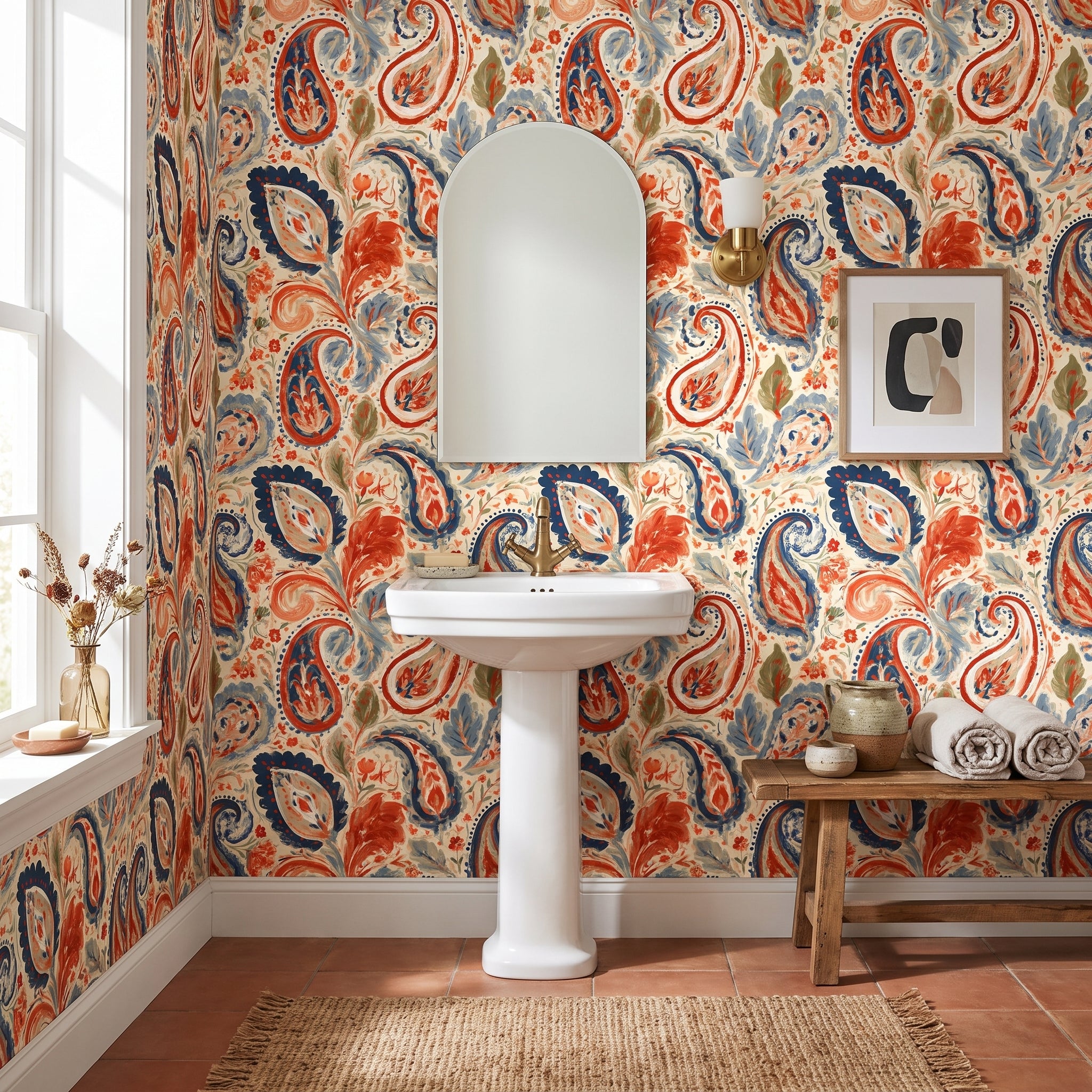 The Painted Teardrop — styled room 2