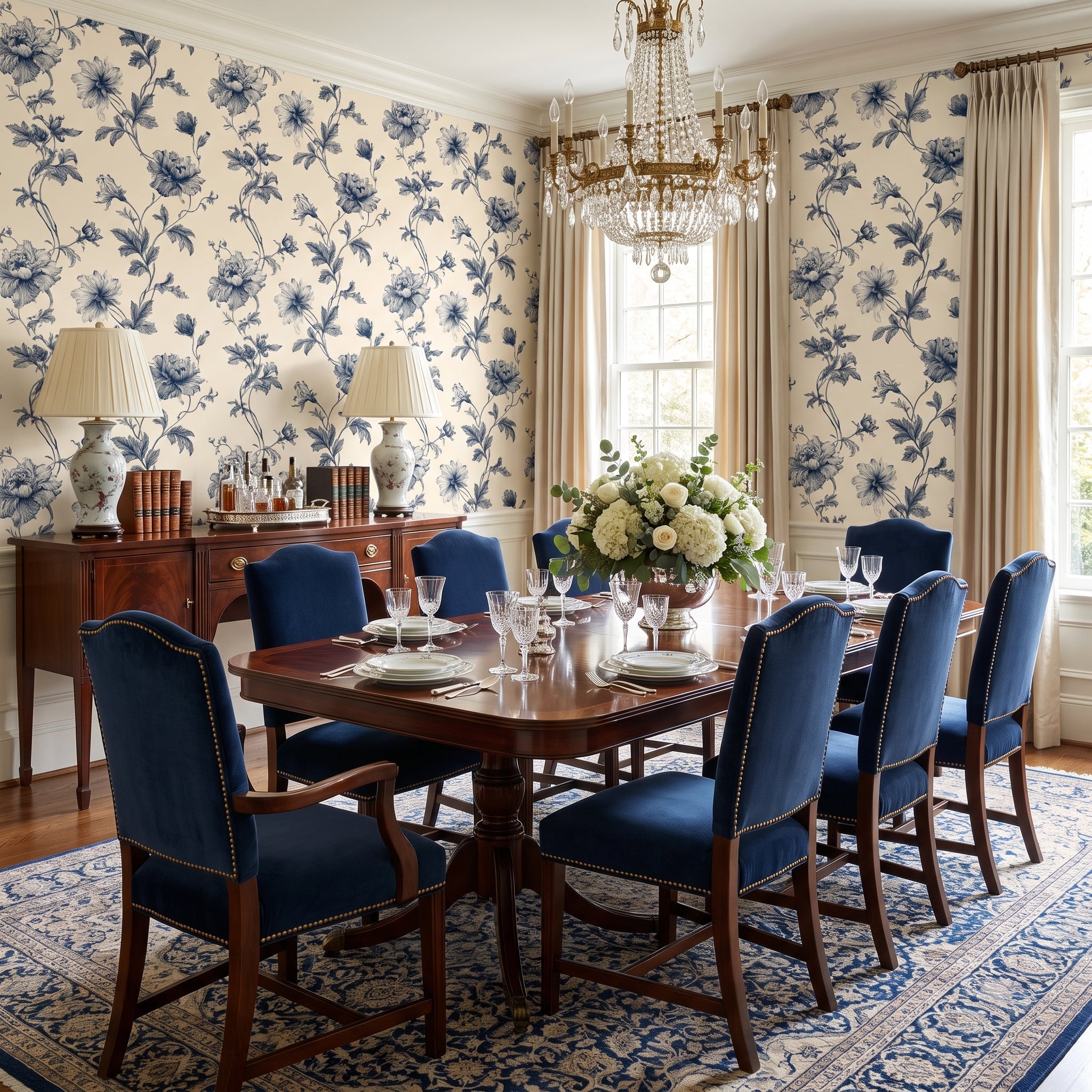 Lineage Florals — styled room 1