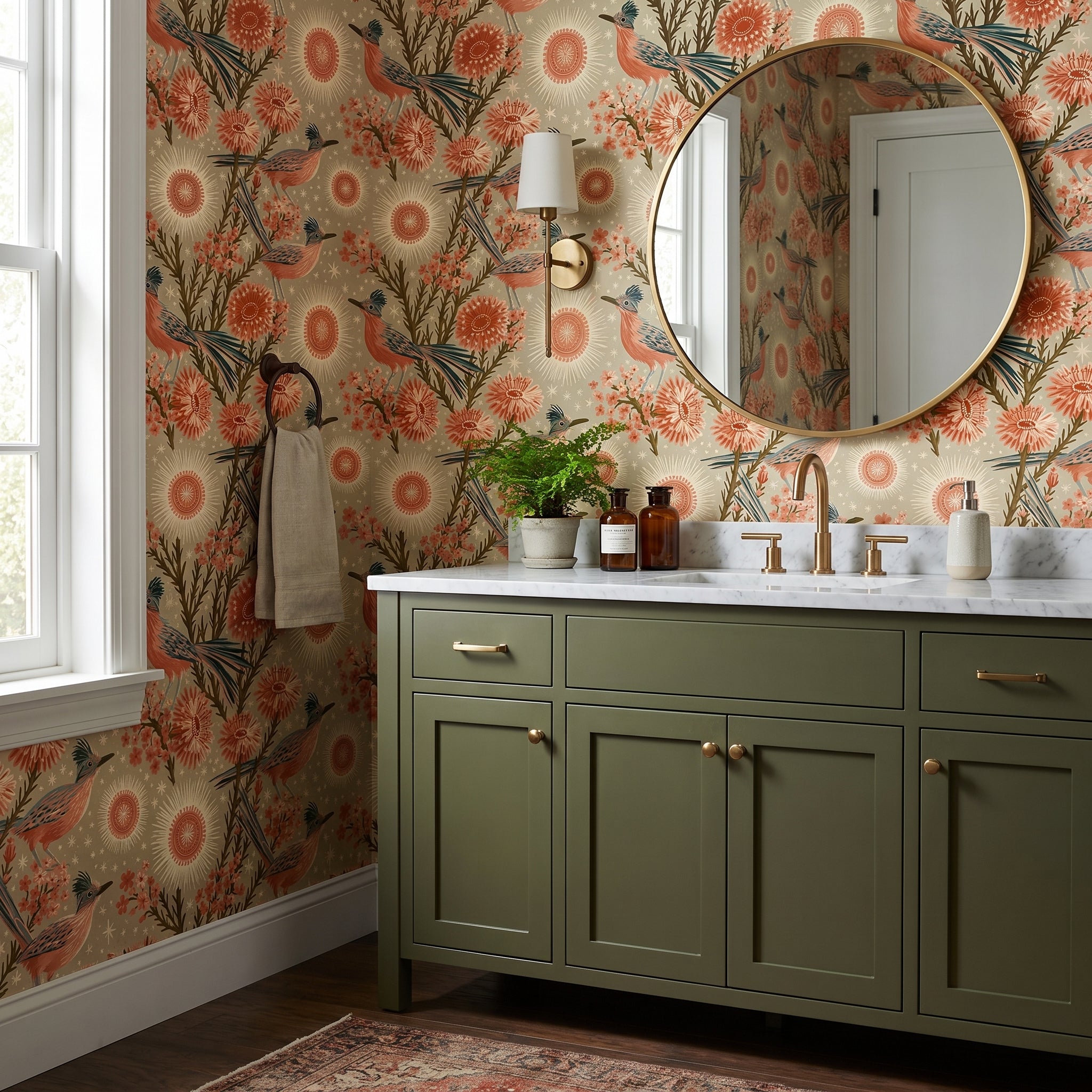 Crested Starburst — styled room 1