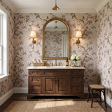 Moth and Blossom Branch — styled room 3