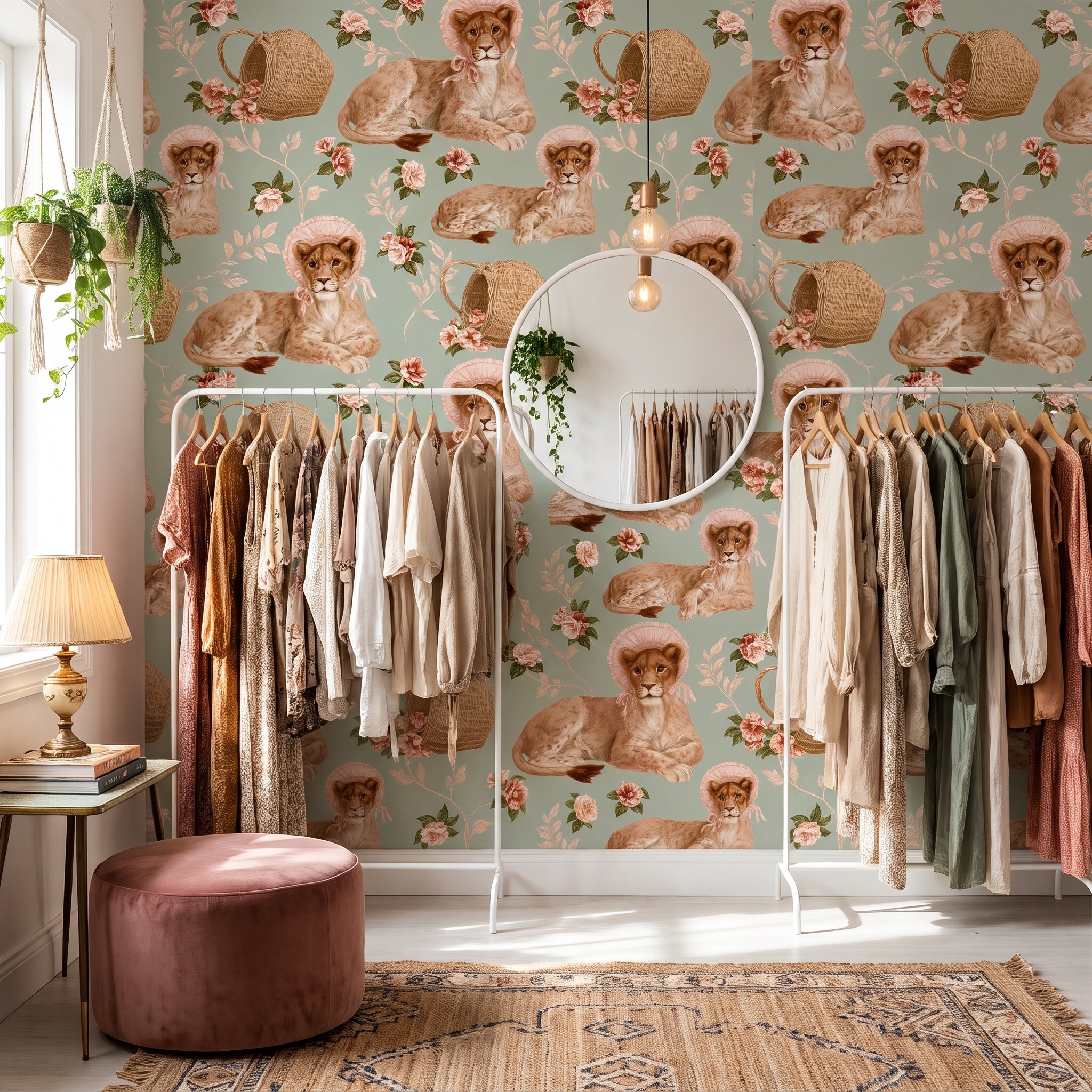 Lions in Bonnets — styled room 2