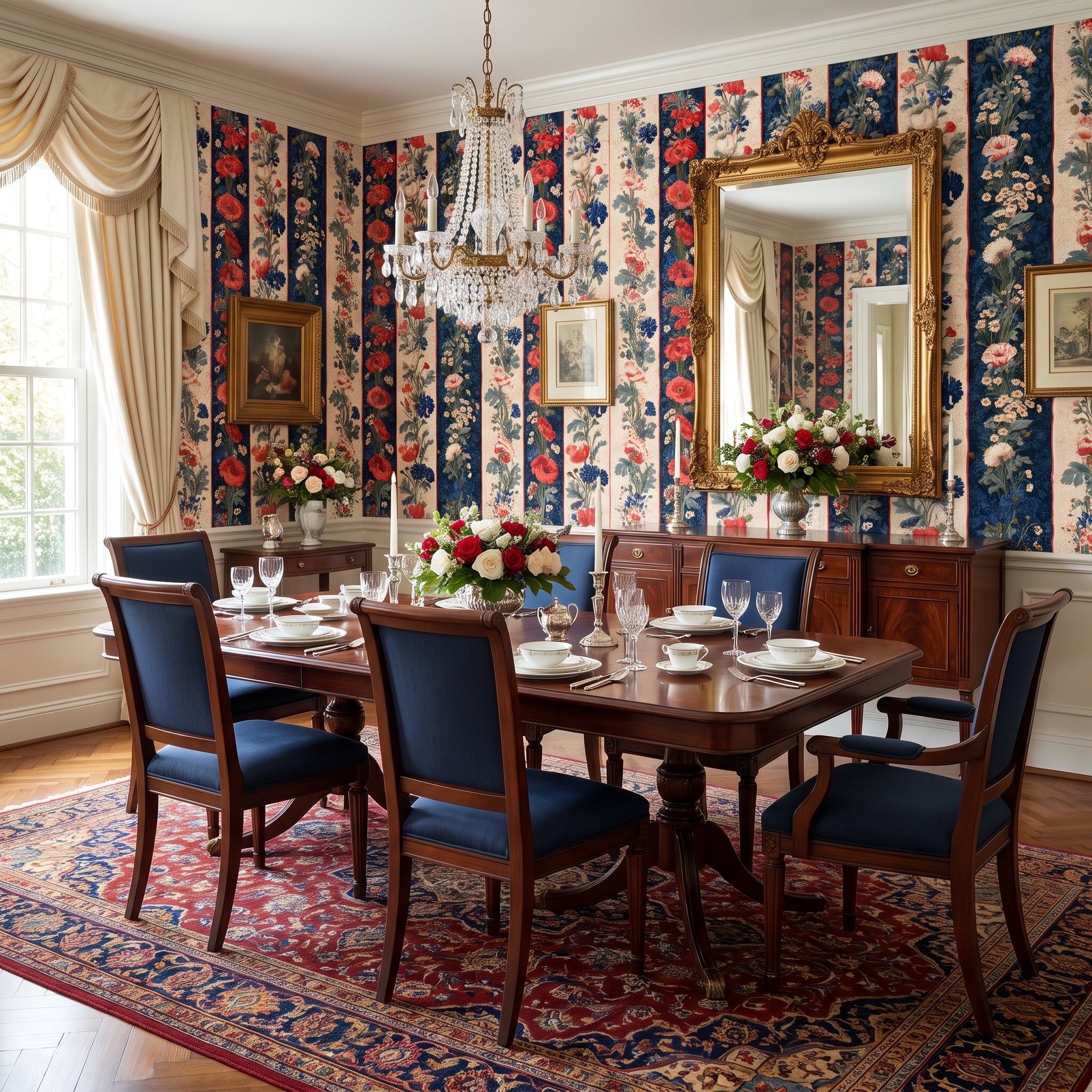 Banded Bloom Archive — styled room 1