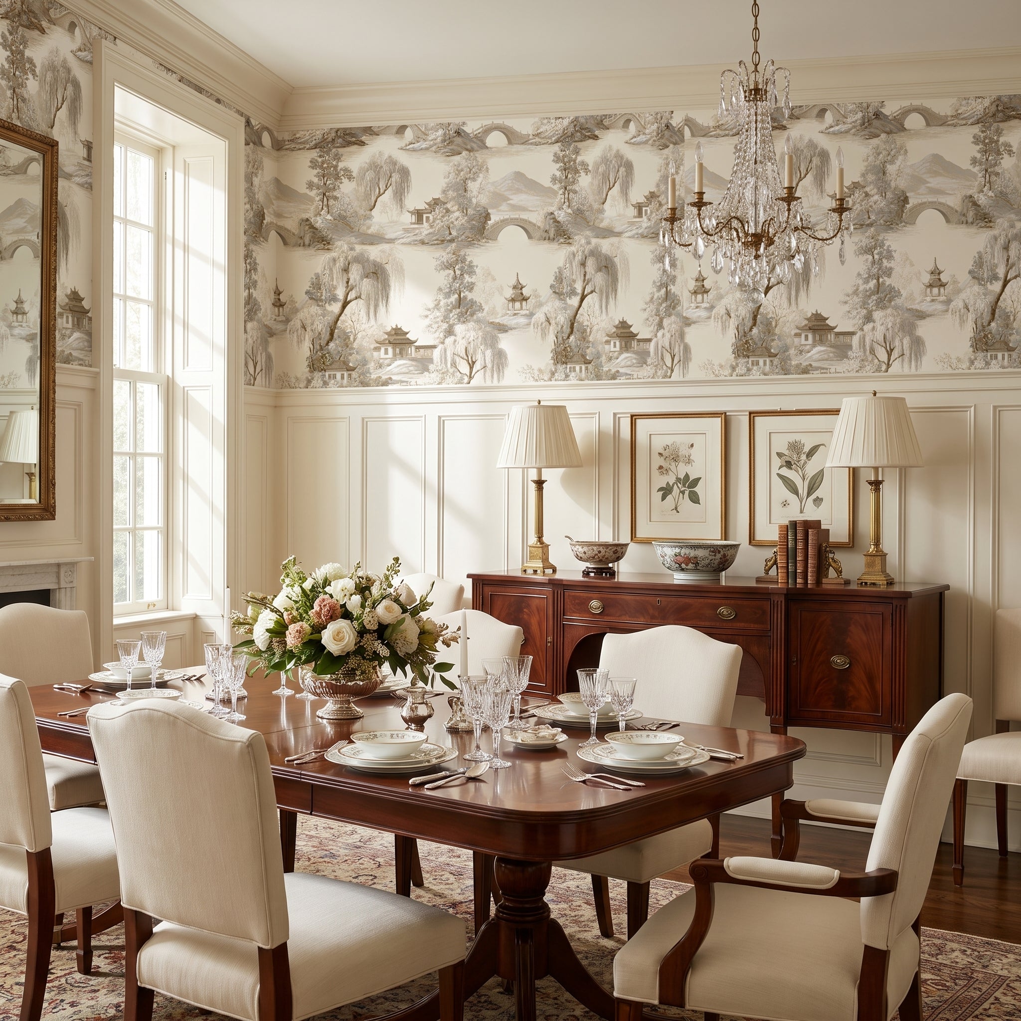 Willows Over Water — styled room 1