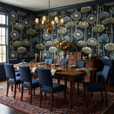 Tall Stems in Navy — styled room 2