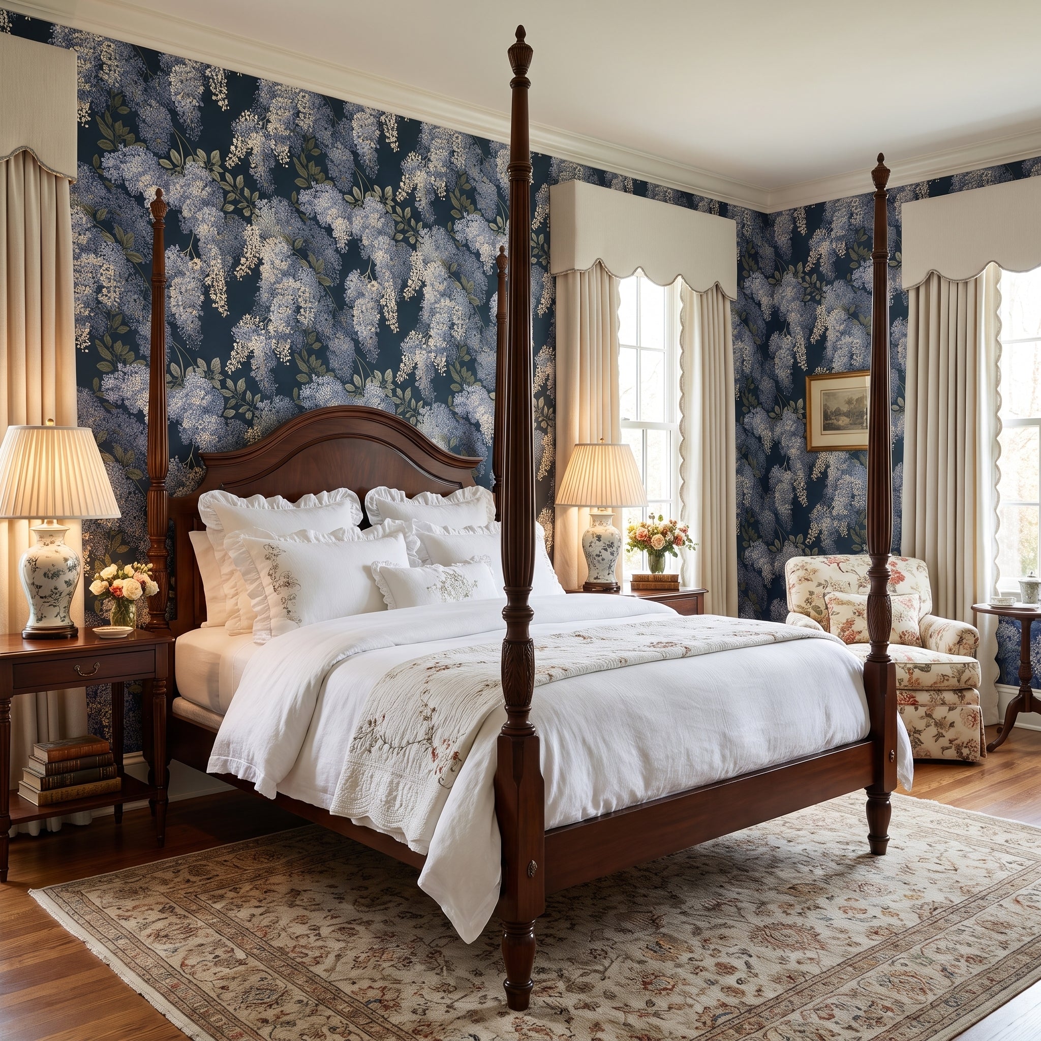 Lilac Cascade — styled room 2