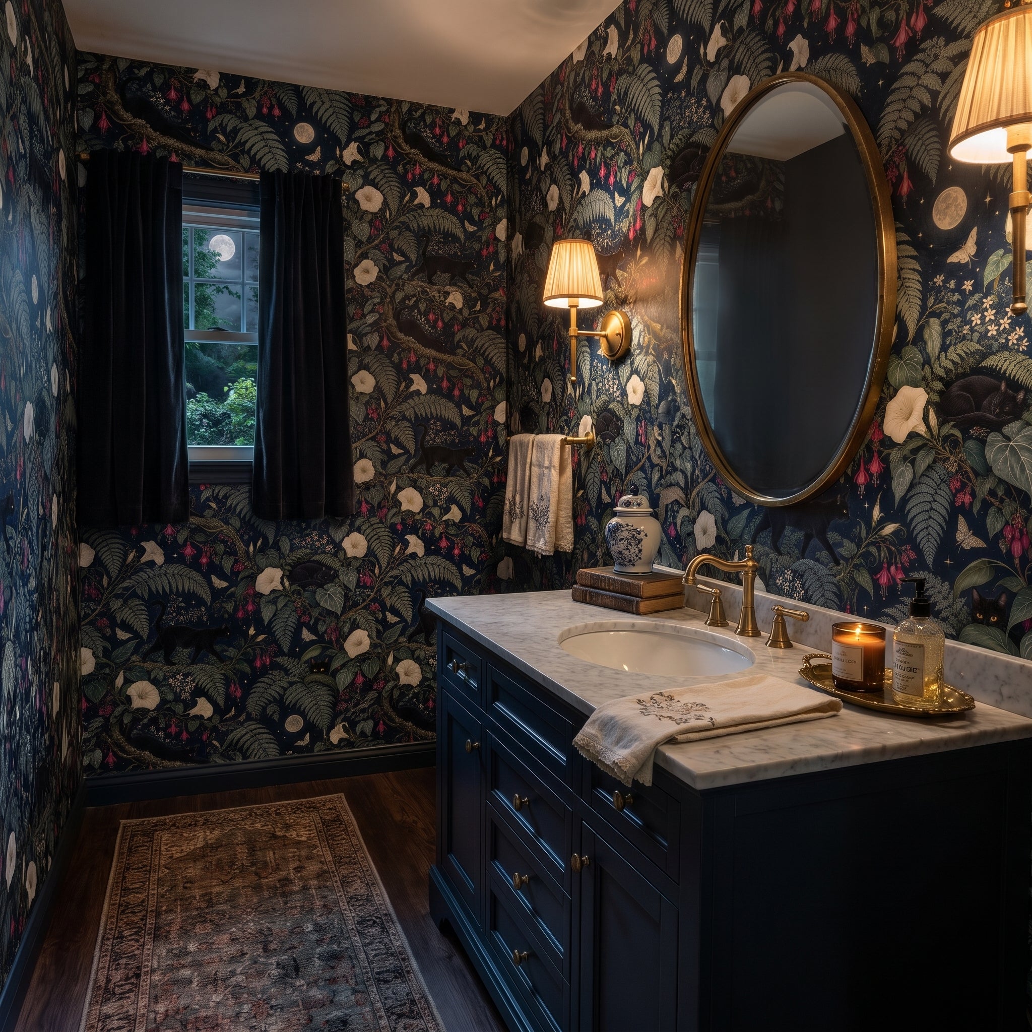 Moonflower Prowl — styled room 1