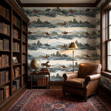 Winter Range Riders — styled room 1