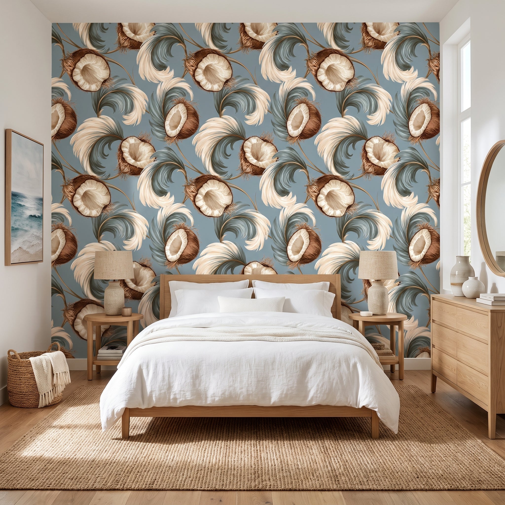 Coconut Plume — styled room 2