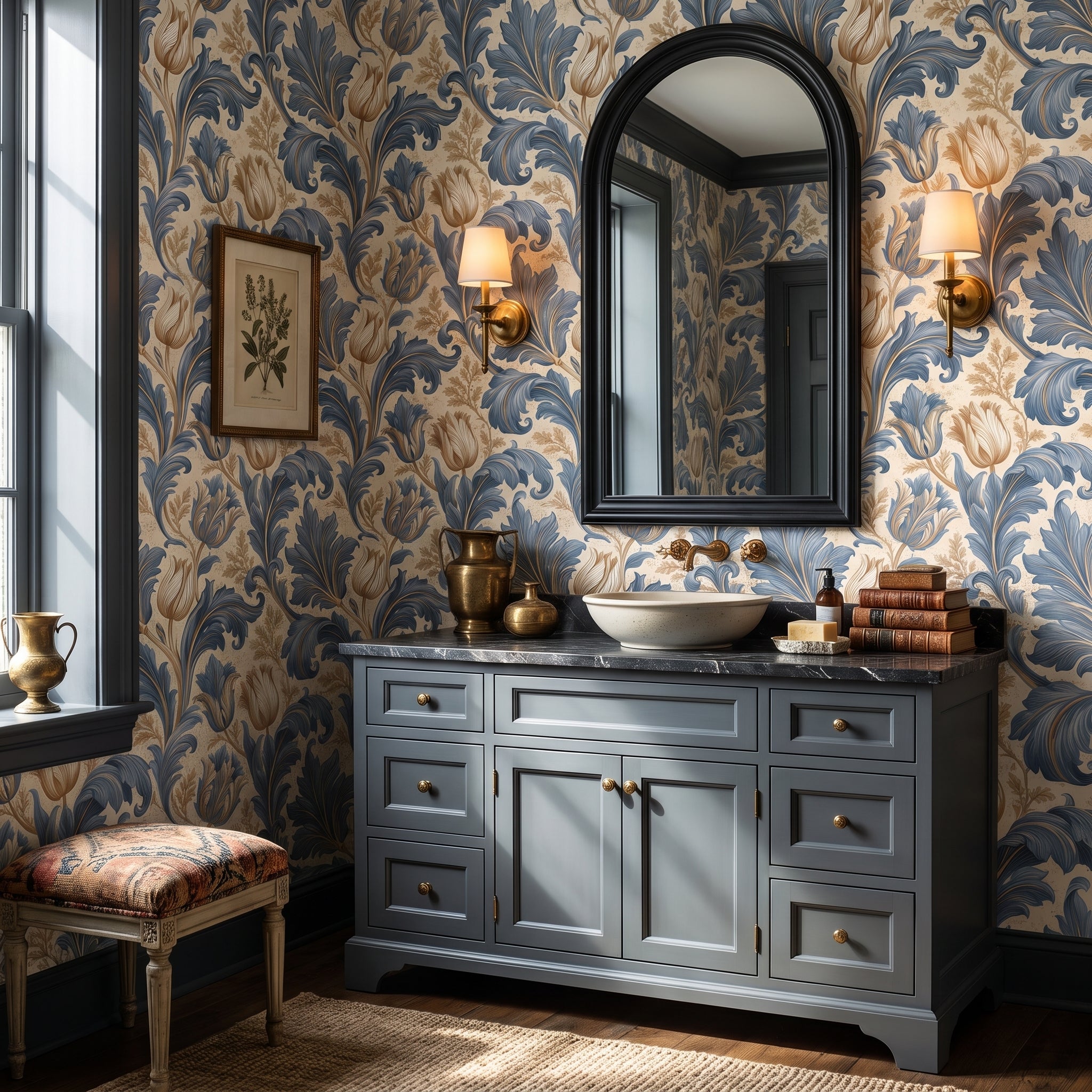 Acanthus Sweep — styled room 2