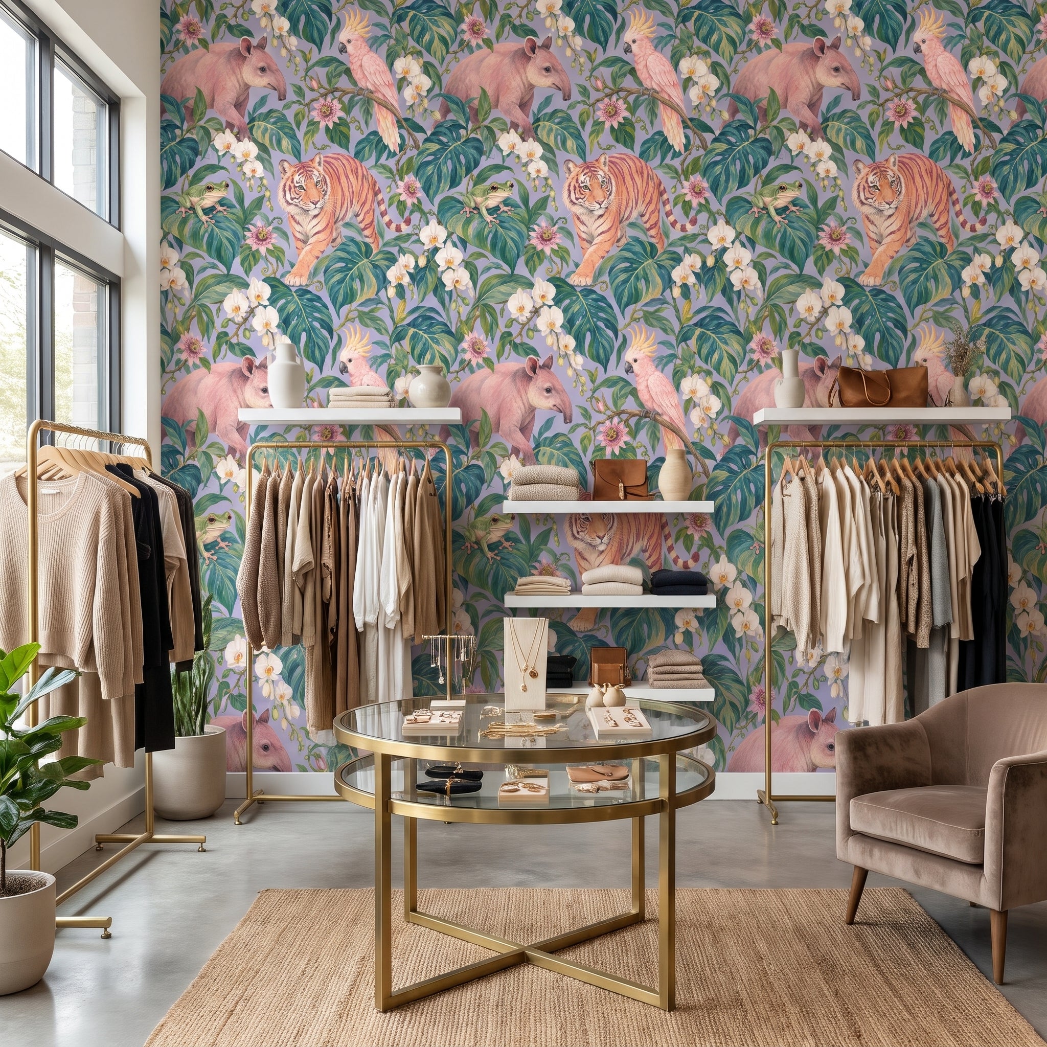 Lilac Canopy Menagerie — styled room 2