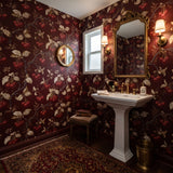 Burgundy Orchard Arch — styled room 3