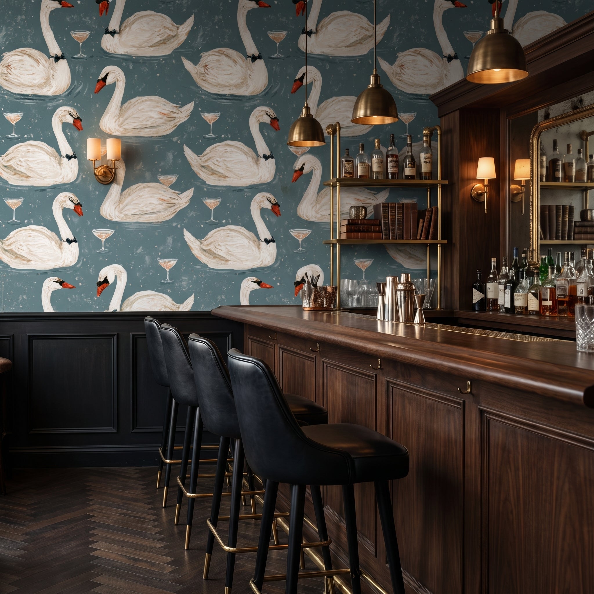 Dapper Swan Gala — styled room 2