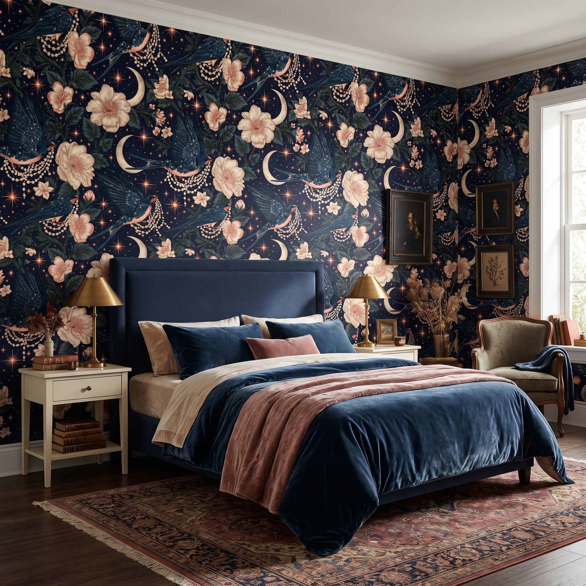 Flight of the Crescent — styled room 1