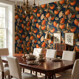 Persimmon Nocturne — styled room 1