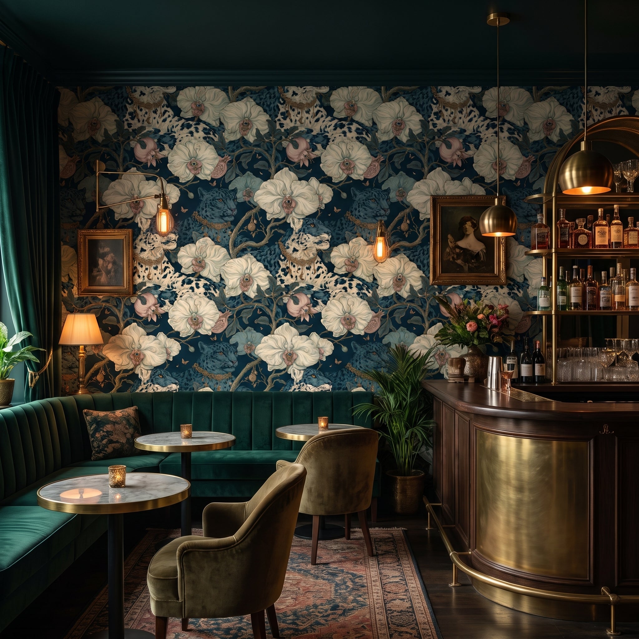 Panthera Orchid — styled room 1