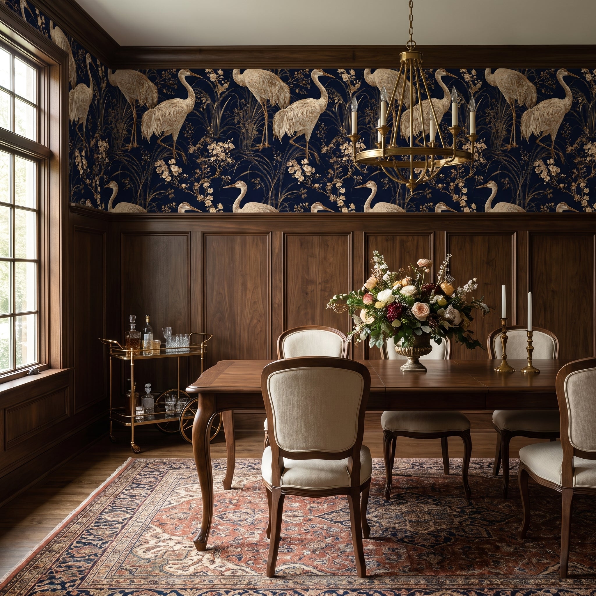 Cranes in the Shallows — styled room 2