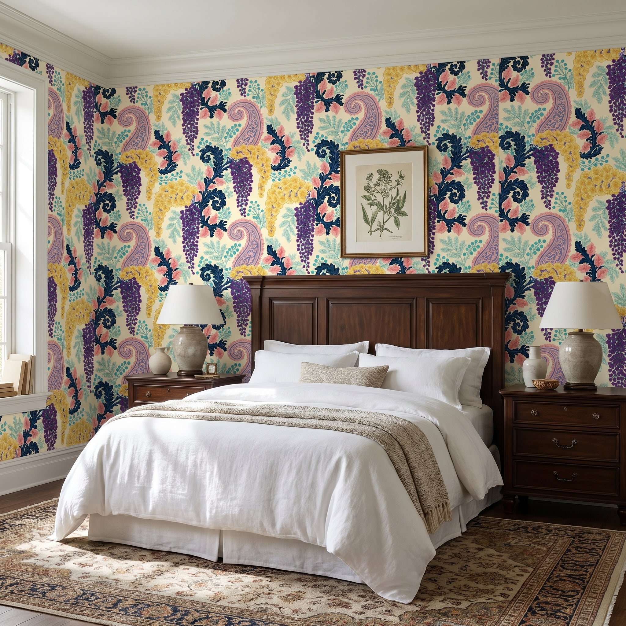 Paisley Wisteria Assembly — styled room 2