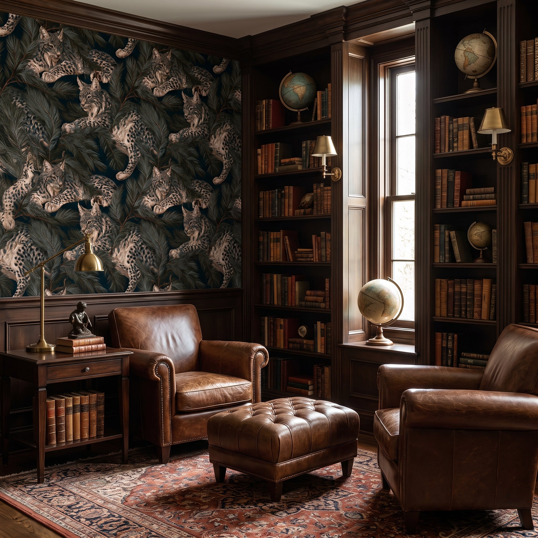 Lynx in the Needles — styled room 1
