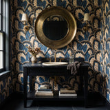 Cobalt Wing Overlap — styled room 1
