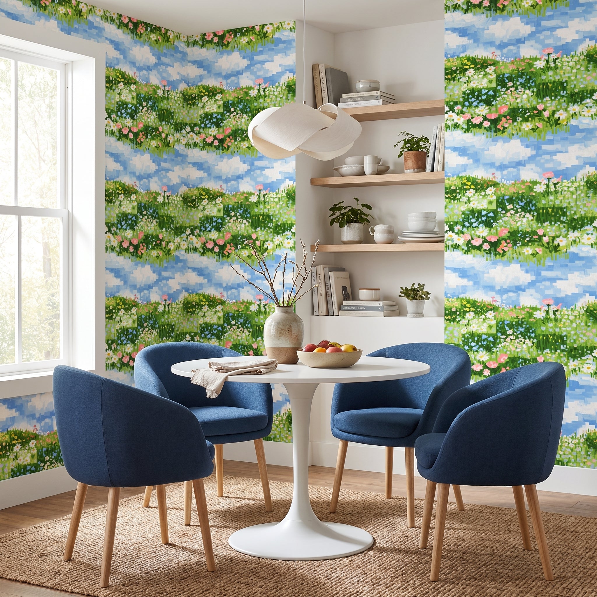 Suspended Meadow — styled room 2
