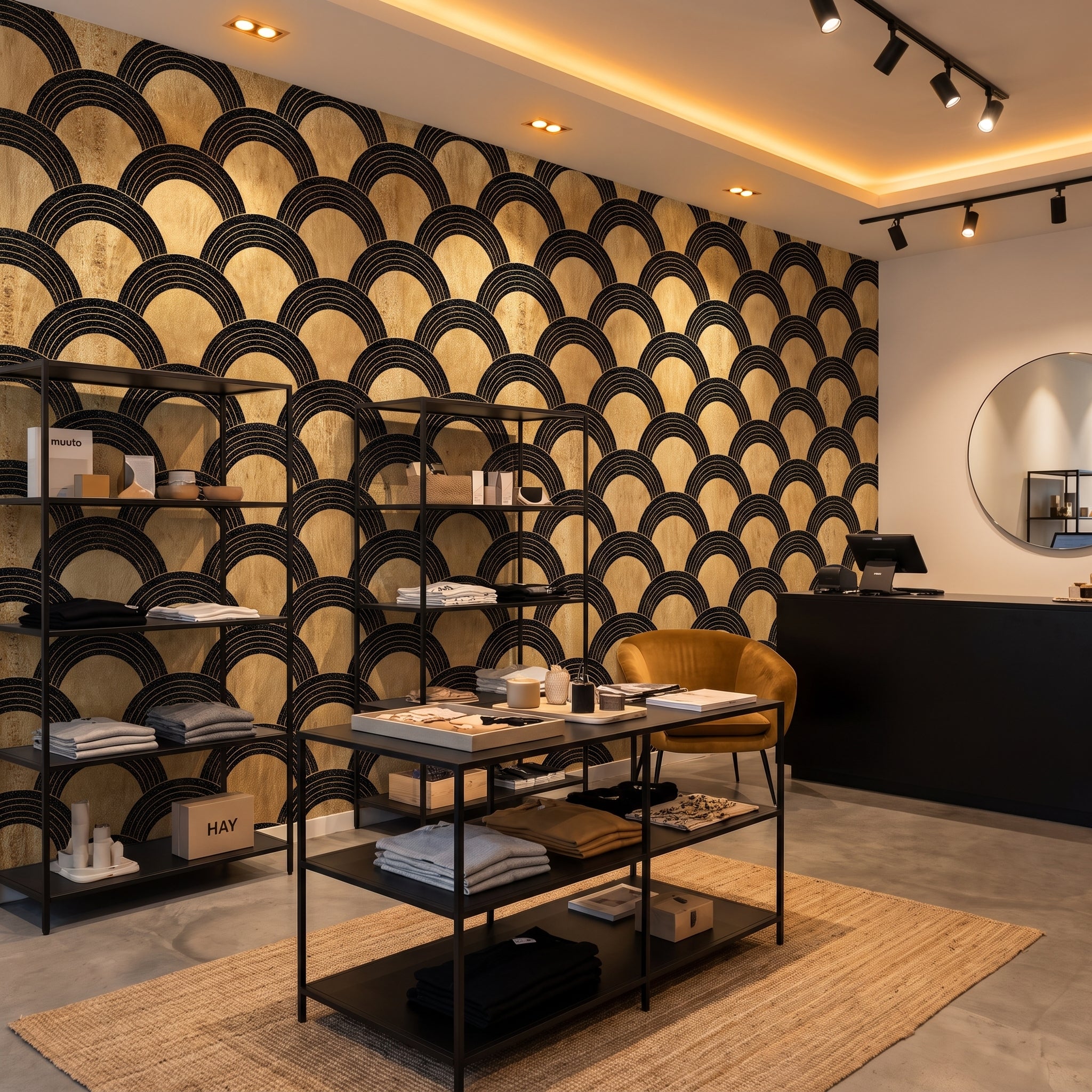 Onyx Arcade — styled room 1