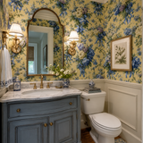 Yellow Garden Society Wallpaper