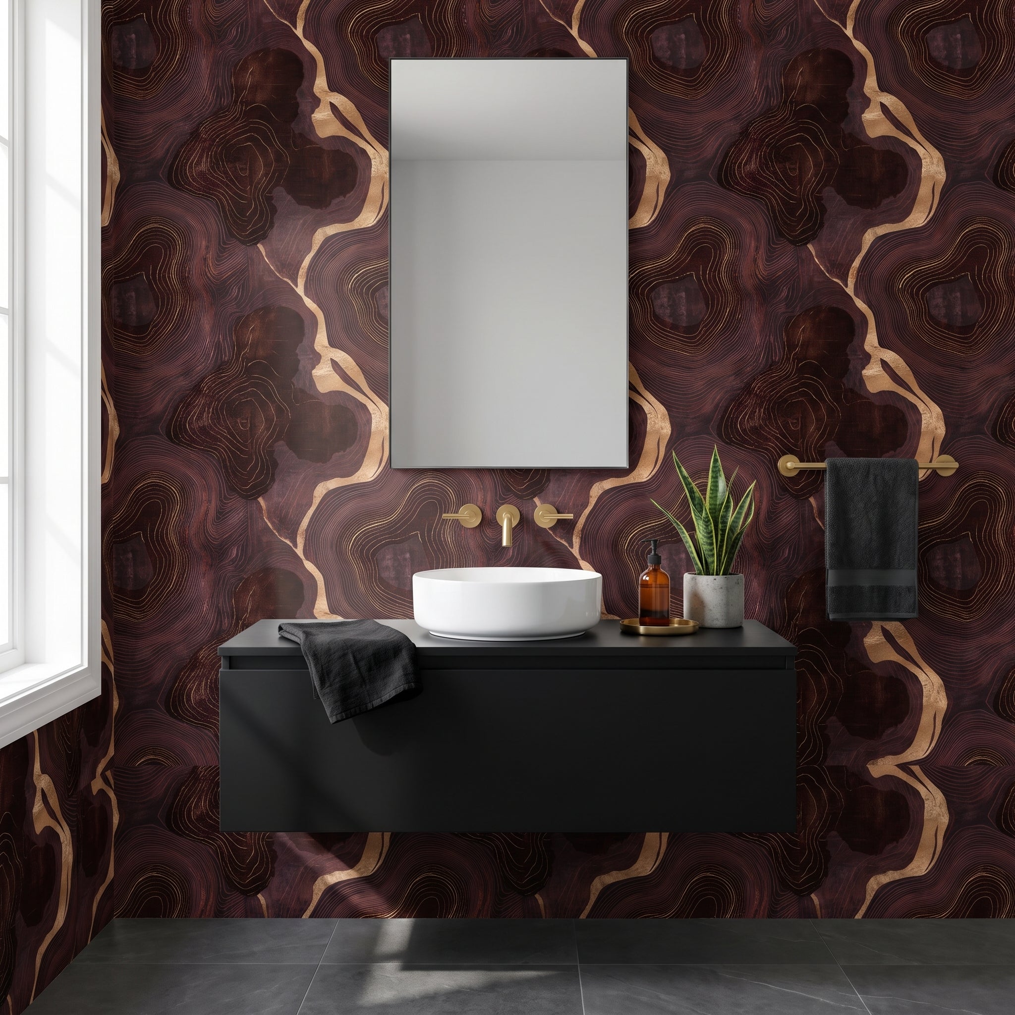Crimson Lithosphere — styled room 3