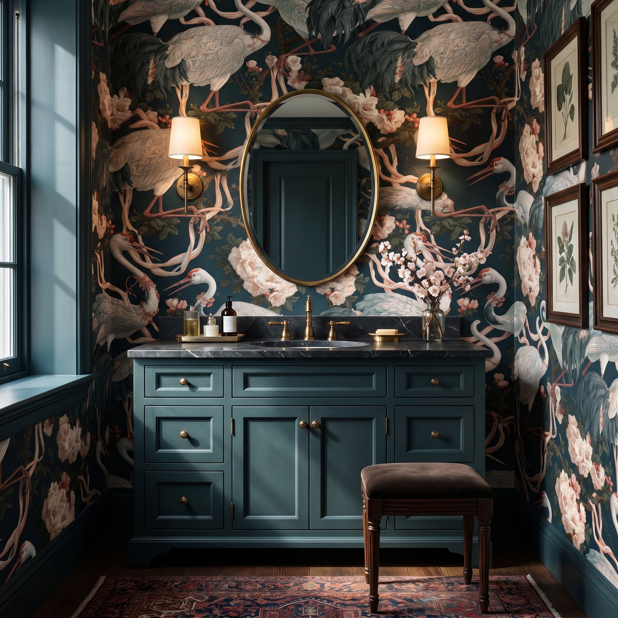 Crane and Ribbon — styled room 2