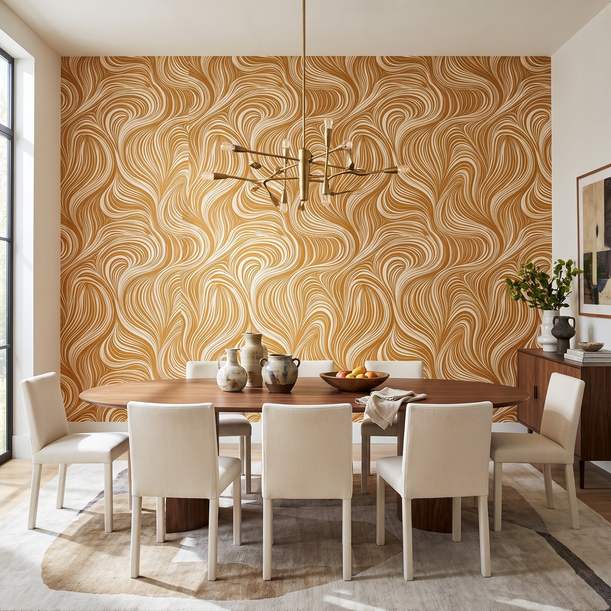 Ochre Currents — styled room 1