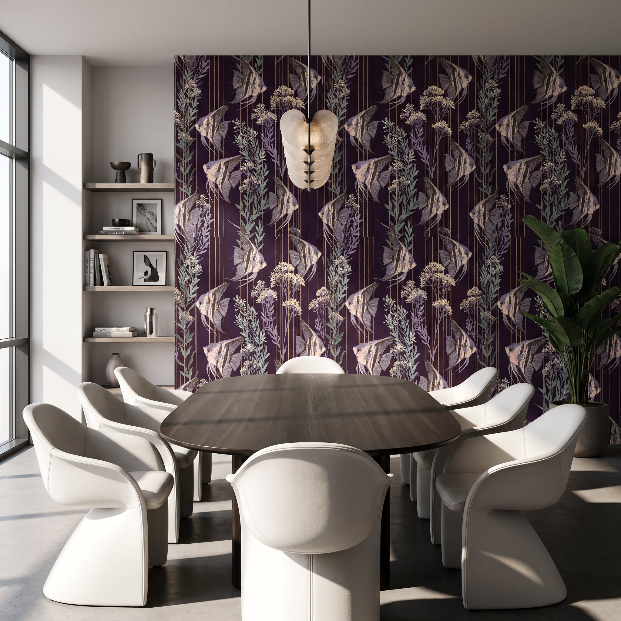 Pinstripe Angelfish — styled room 2