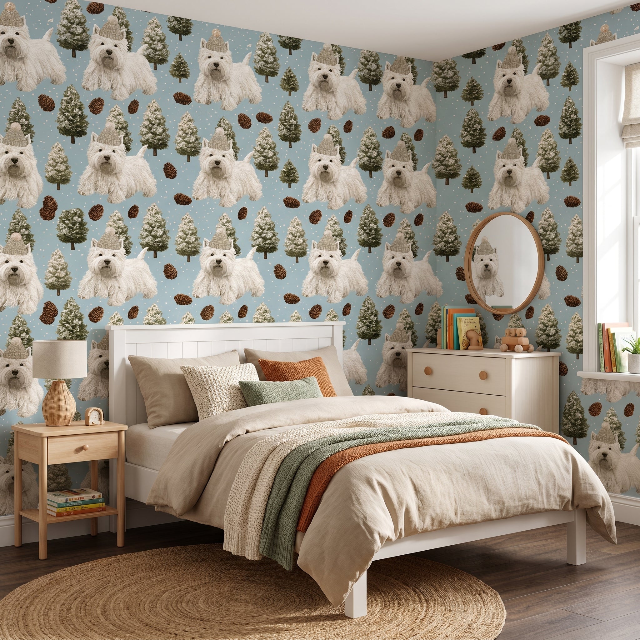 Pom-Pom Terriers — styled room 2