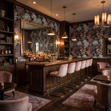 Mocha Dahlia Descent — styled room 2