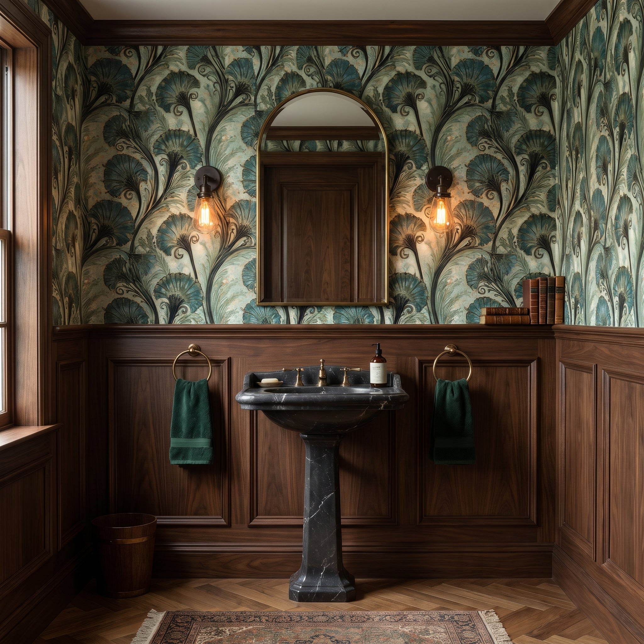 Sweeping Papyrus — styled room 1