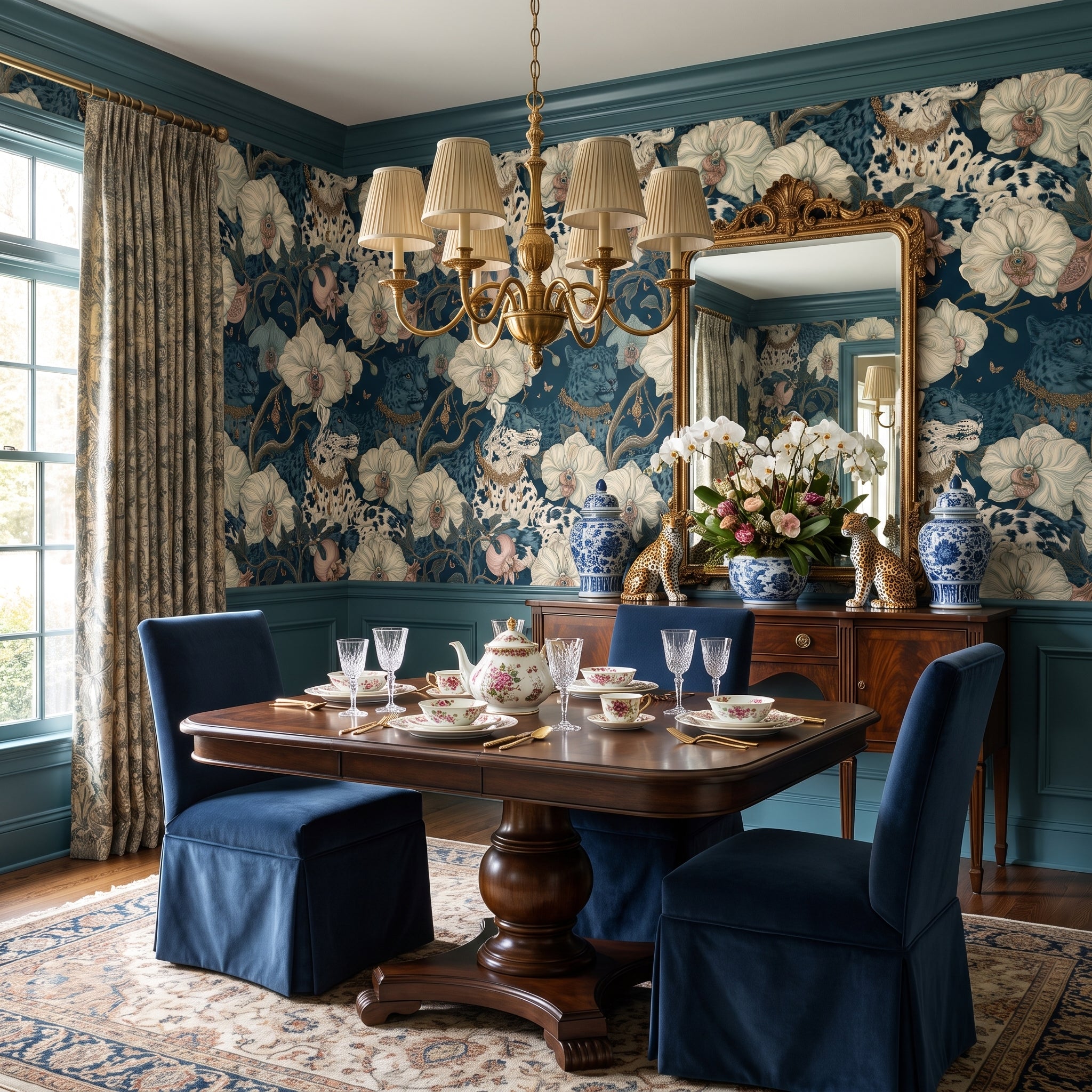 Panthera Orchid — styled room 3