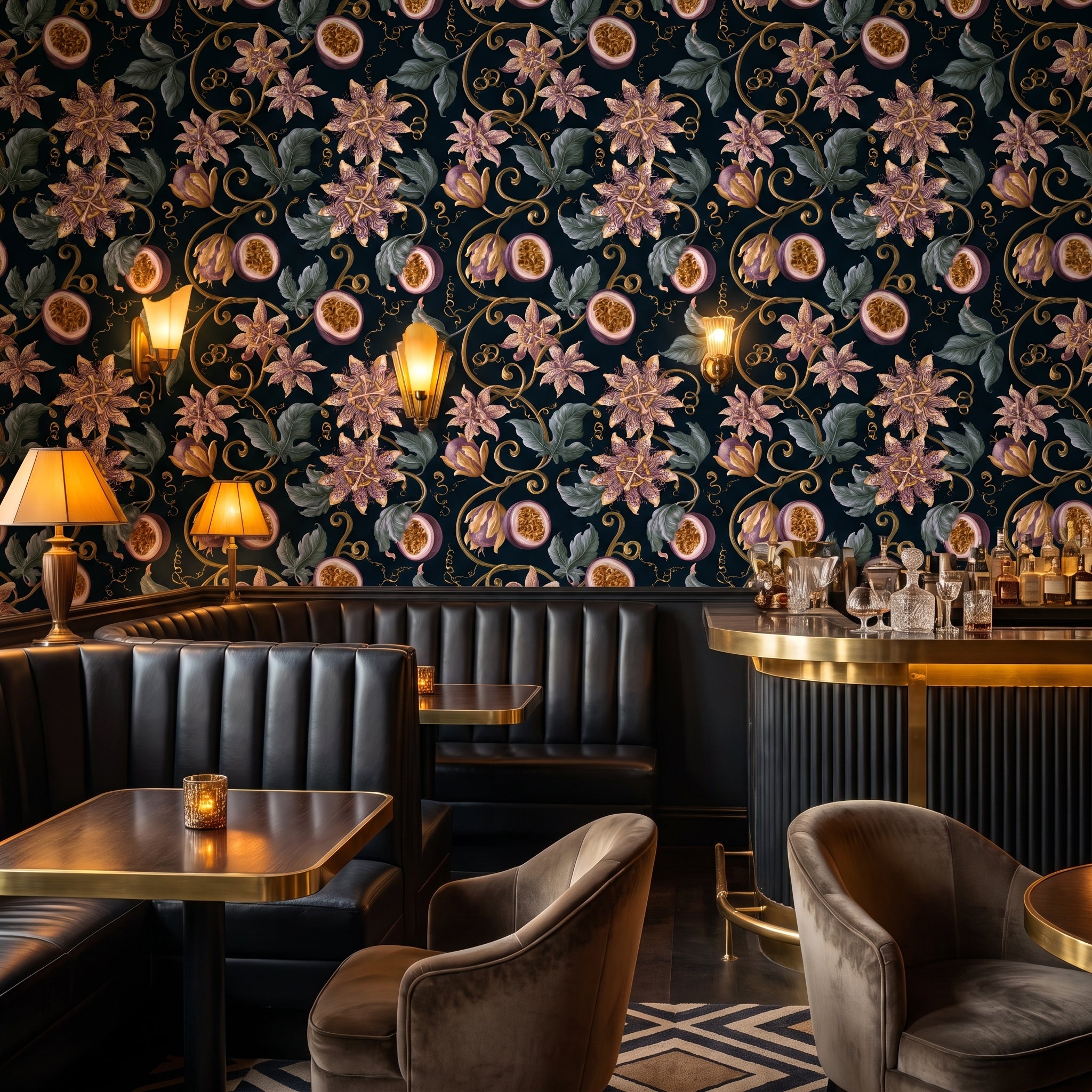 Passiflora Crown — styled room 3
