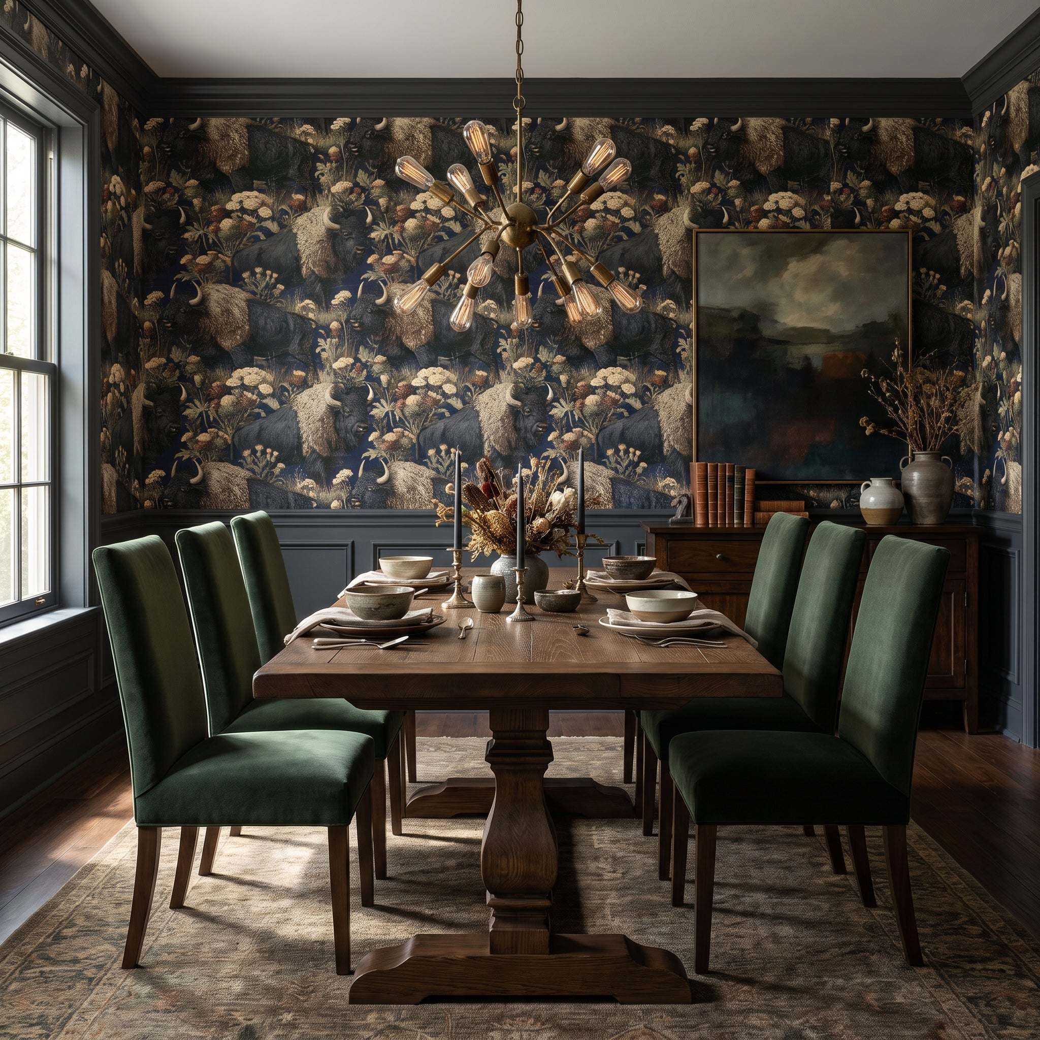 Bison and Thistle — styled room 2