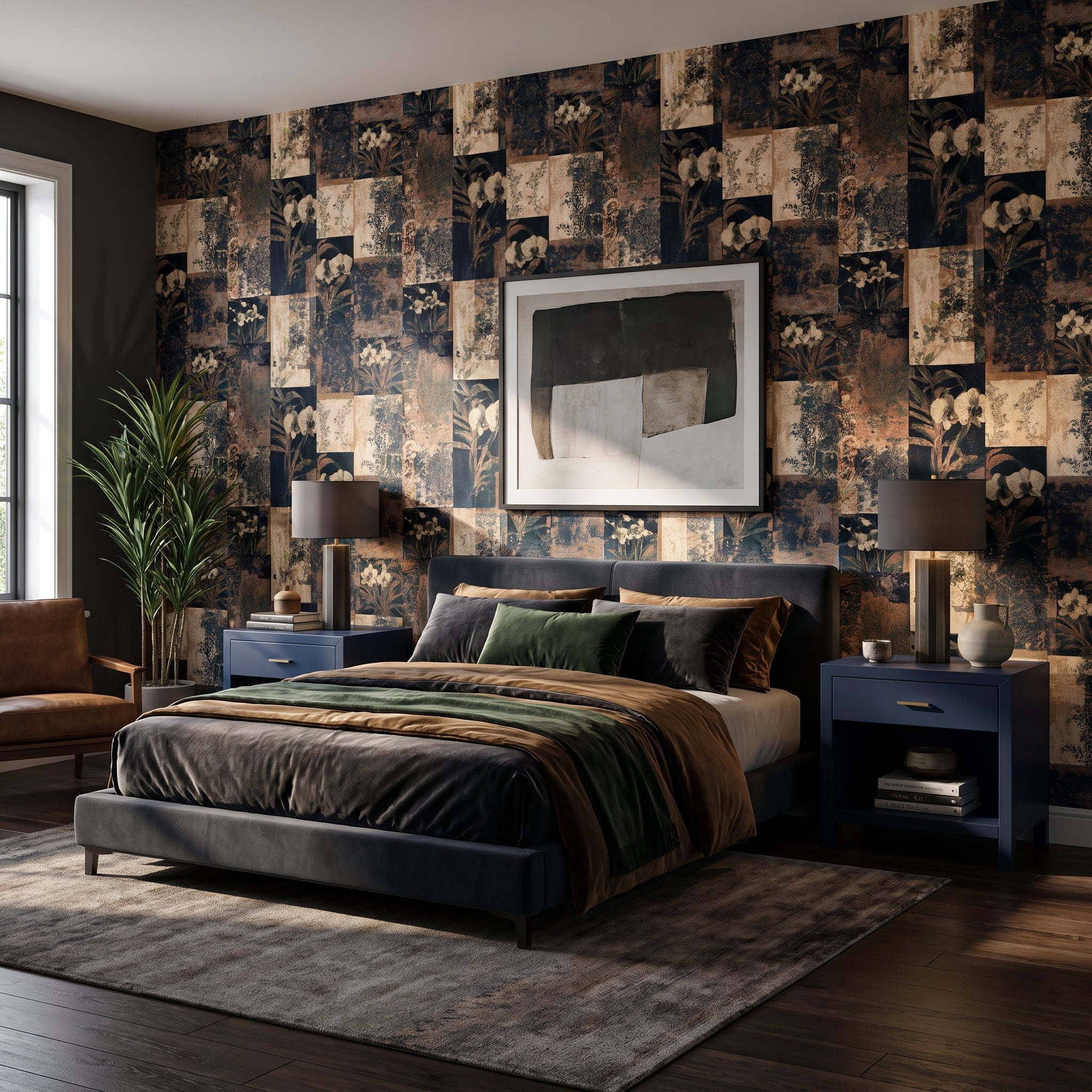 Fragmented Orchid — styled room 1