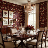 Burgundy Orchard Arch — styled room 2