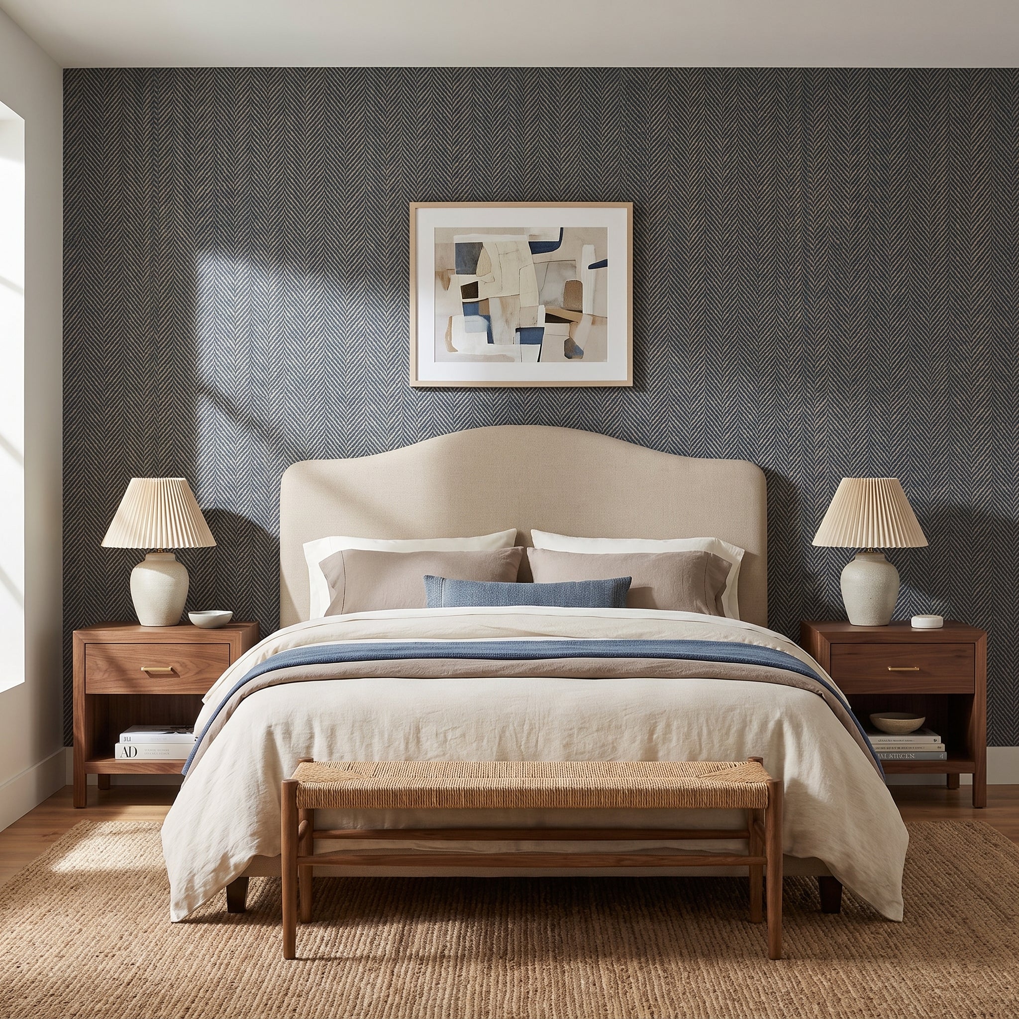 Chevron Strata — styled room 3
