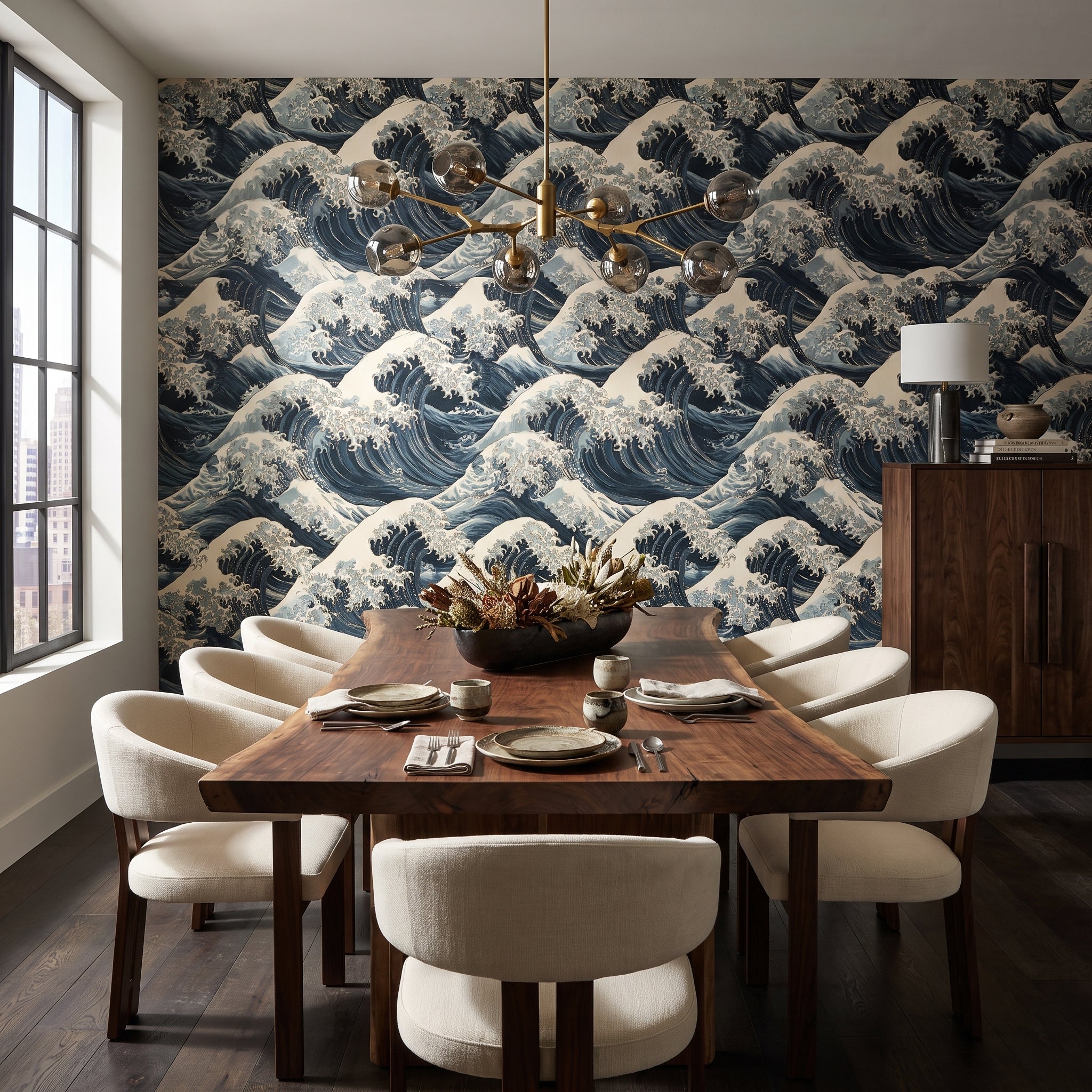 Crest and Trough — styled room 2