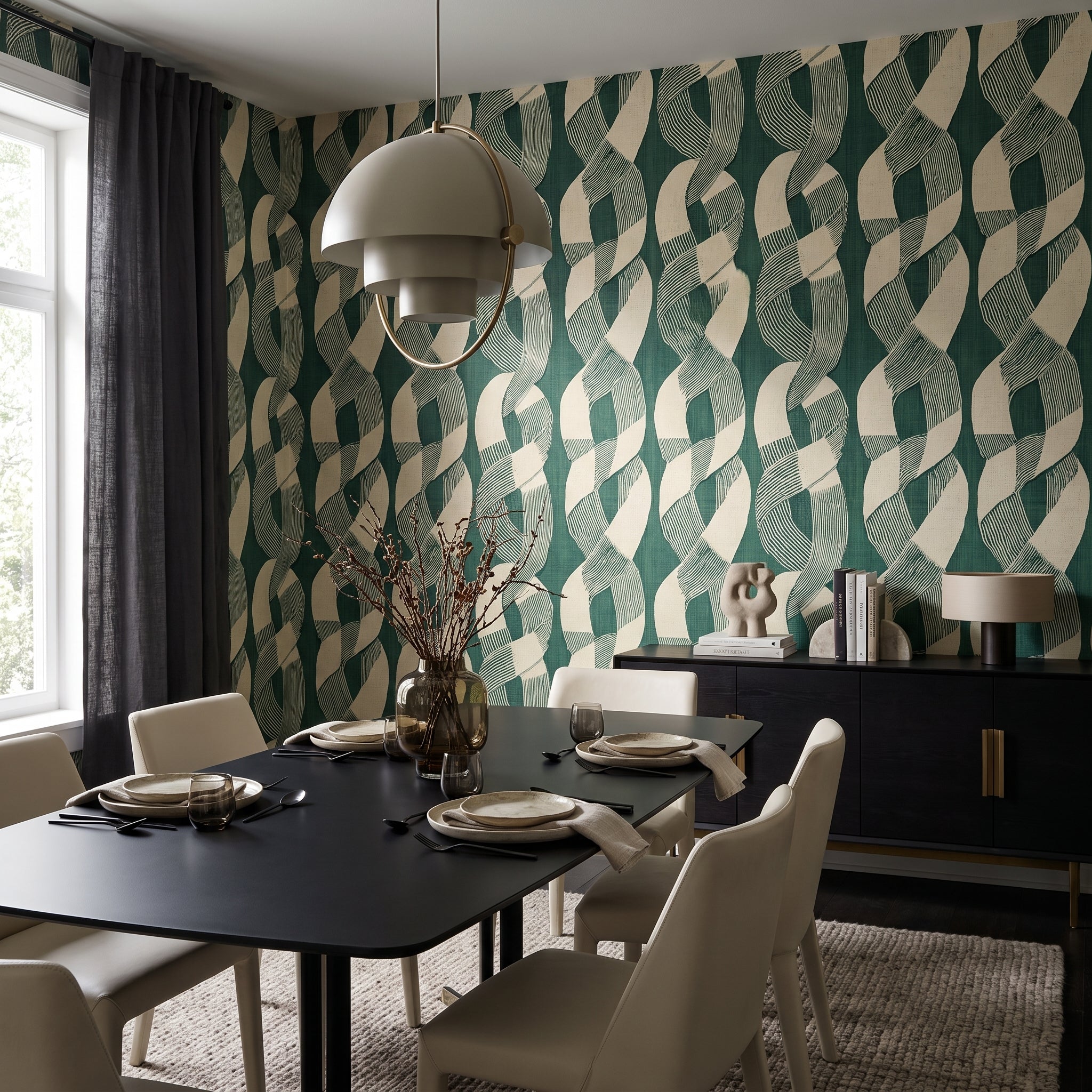 Looping Columns — styled room 1
