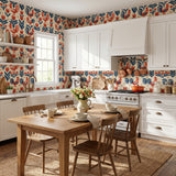 Rooster in the Tulips — styled room 1