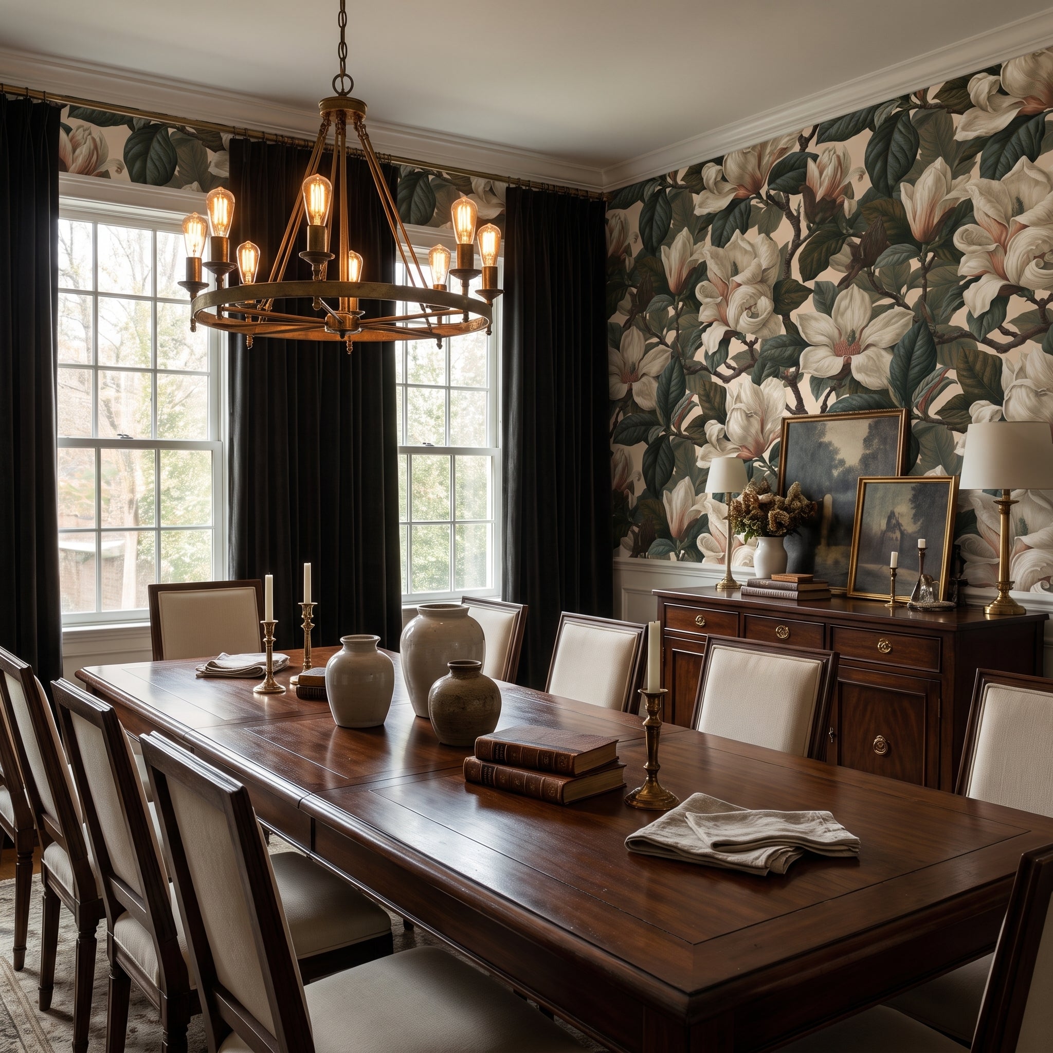 Heavy Blooms — styled room 1