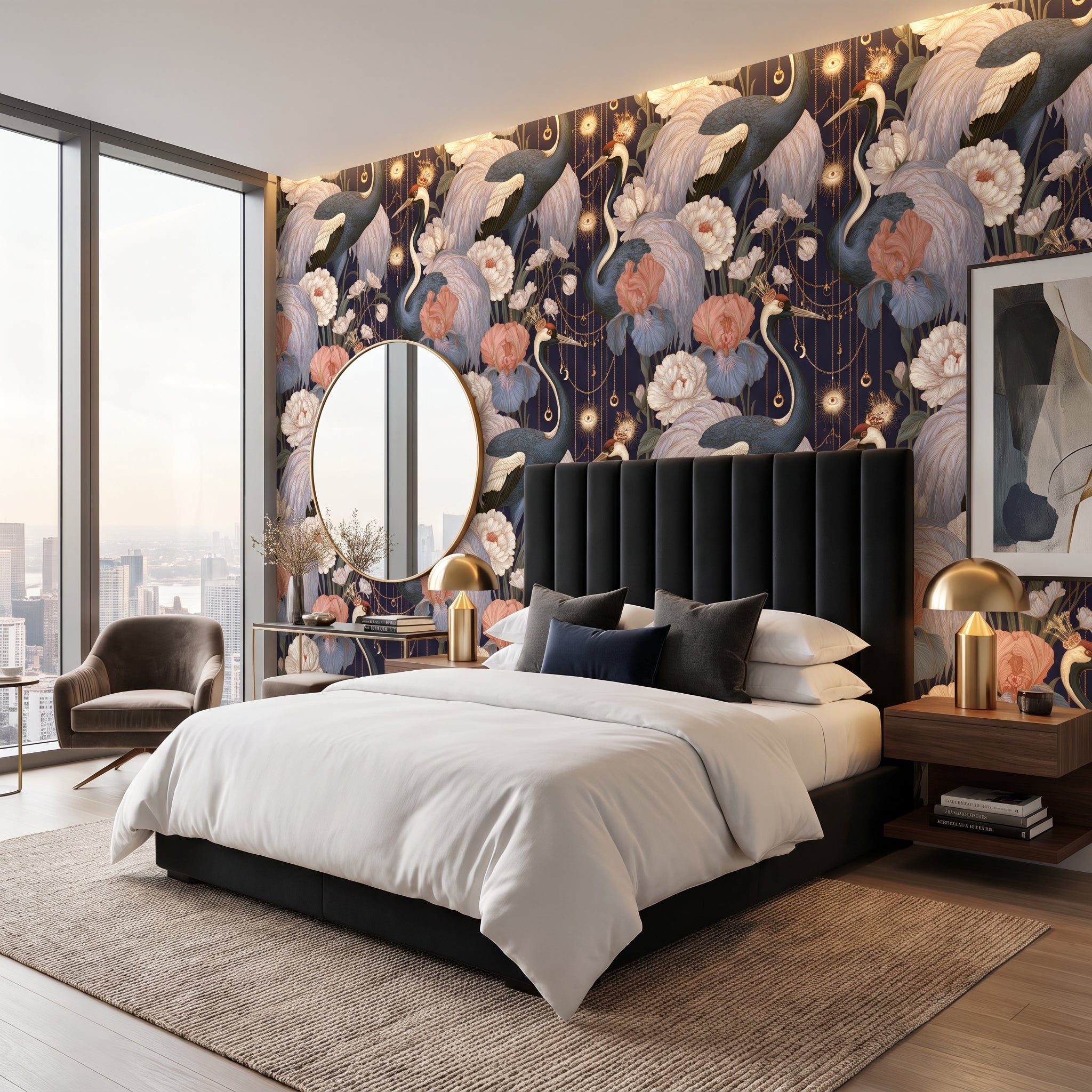 Crowned Aviary — styled room 3