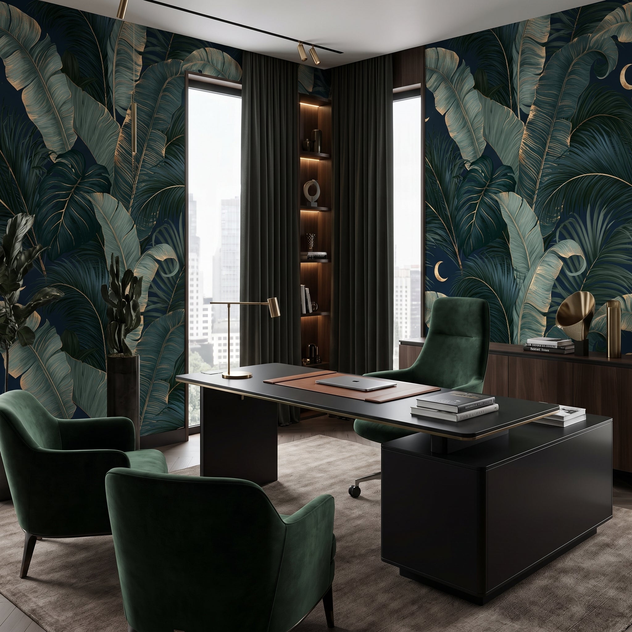 Crescent Over Canopy — styled room 3