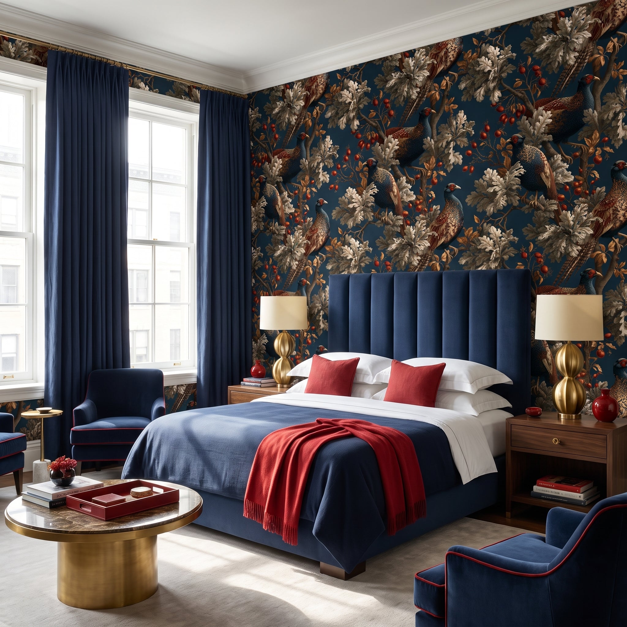 Oak and Pheasant Understory — styled room 2