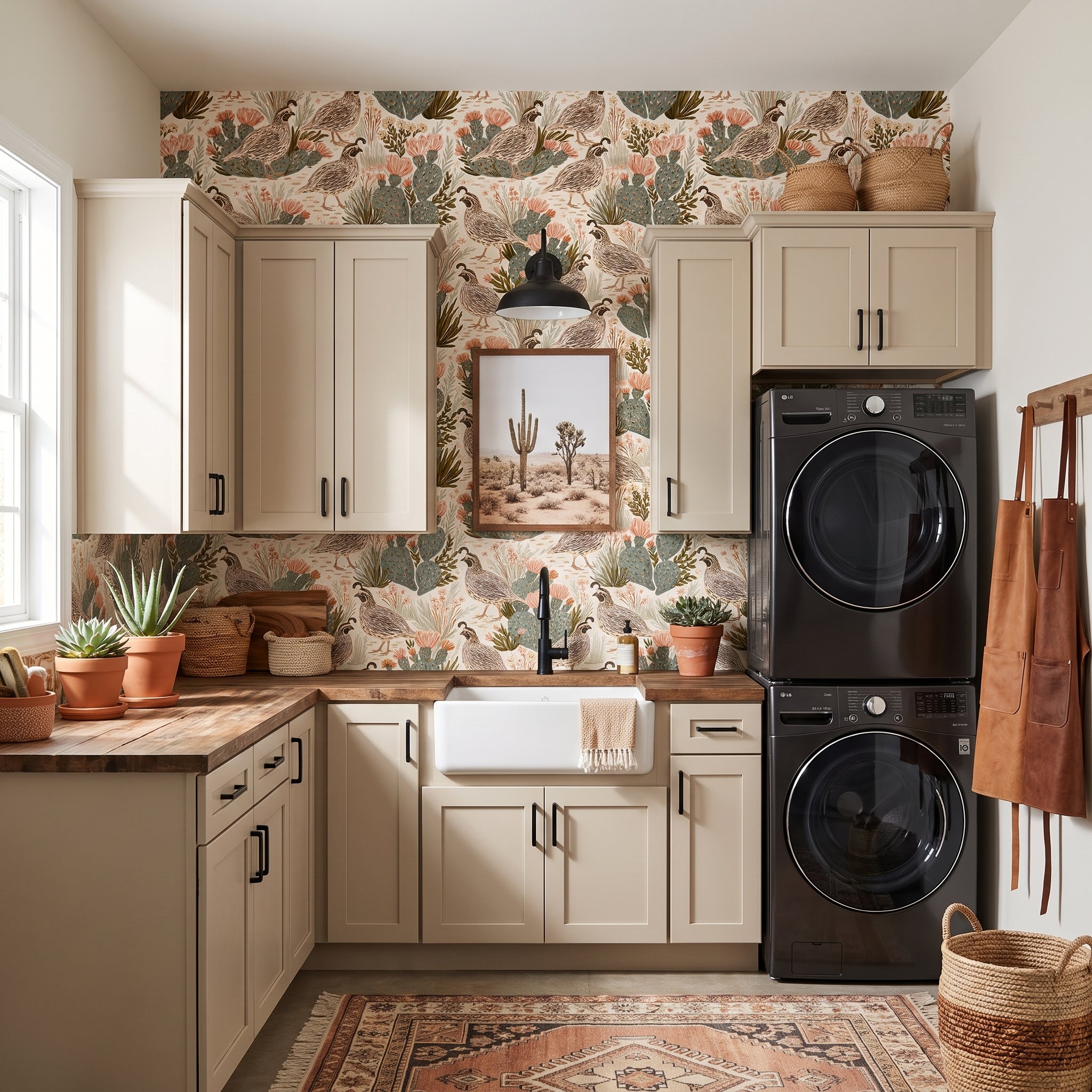 Chaparral Quail — styled room 3